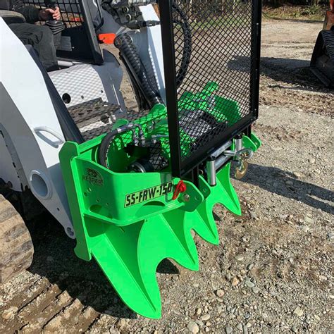 winch attachment for skid steer|forestry attachment for skid steer.